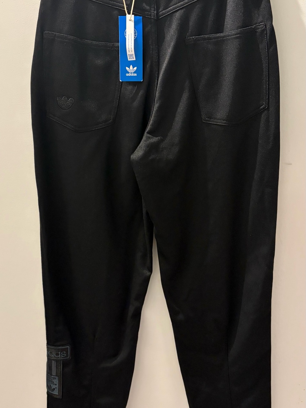 Adidas Originals Blue Version Adibreak Snap Track Pants NWT Black Sz 2 - Picture 7 of 10